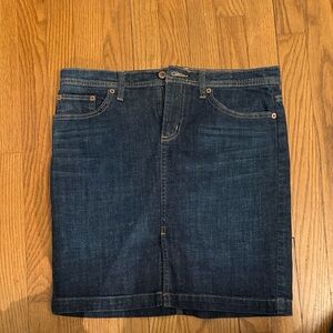 Vintage GAP Dark Blue Denim Skirt